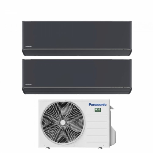 Panasonic Etherea dual split Black 2,50kW + 2,50kW
